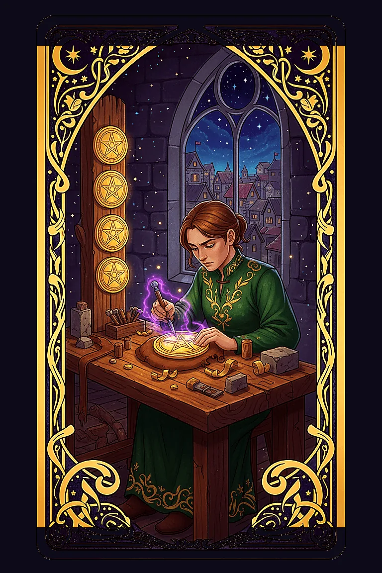Eight of Pentacles