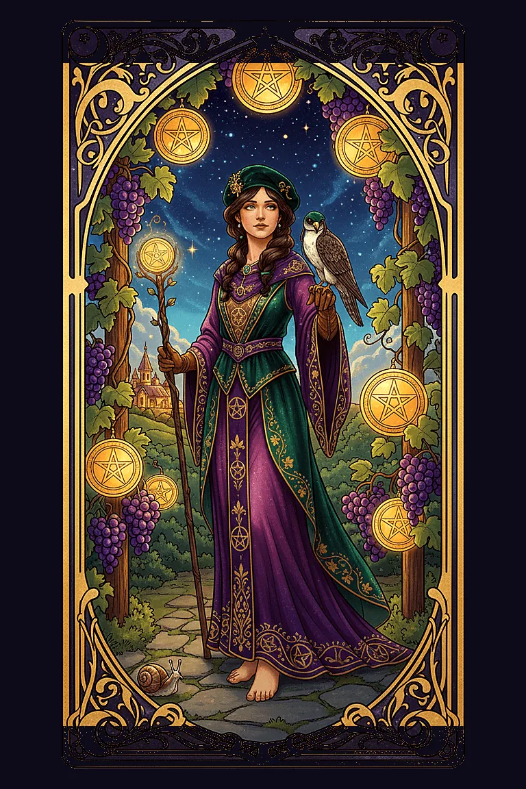 Nine of Pentacles