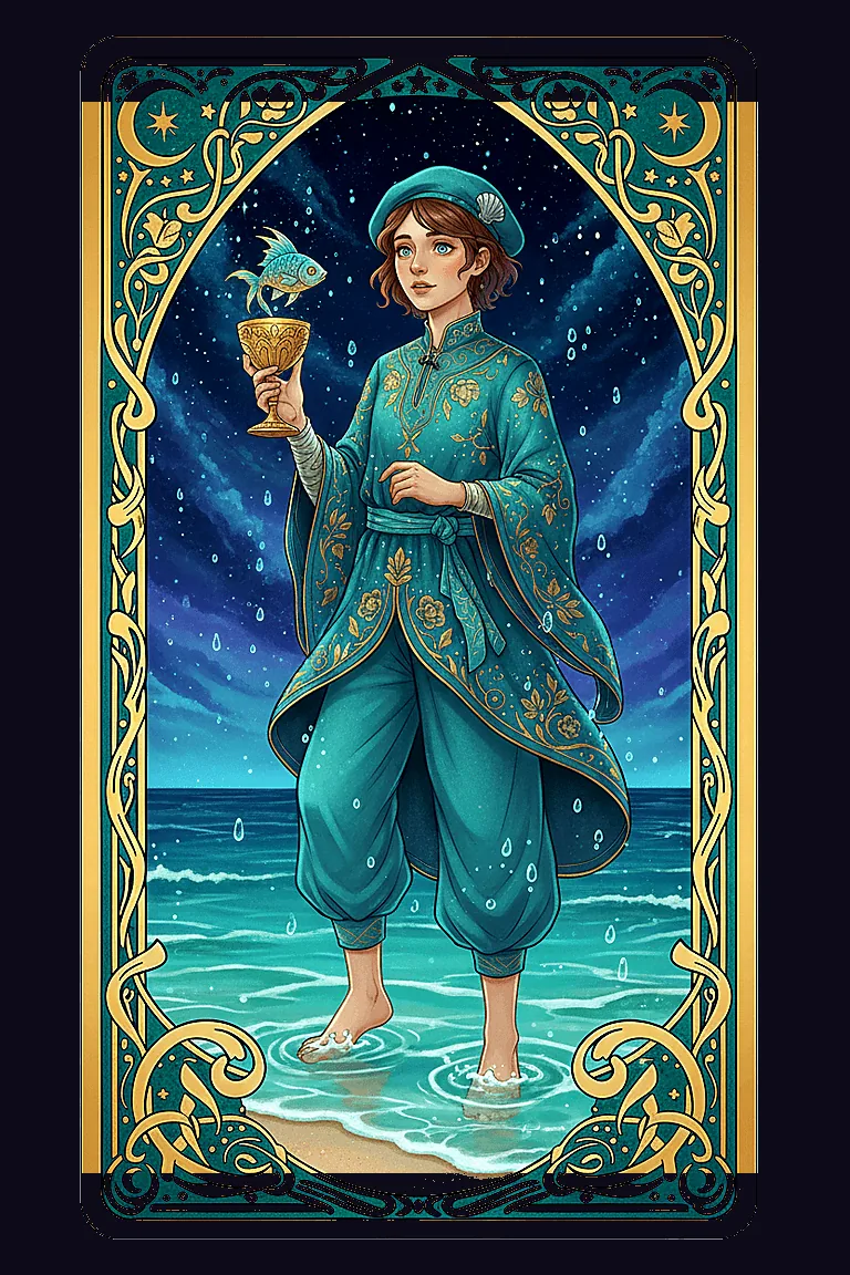 Page of Cups