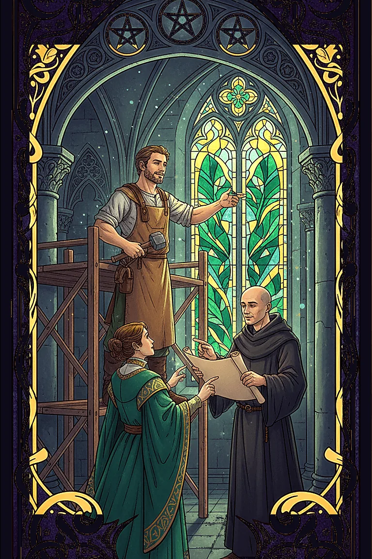 Three of Pentacles