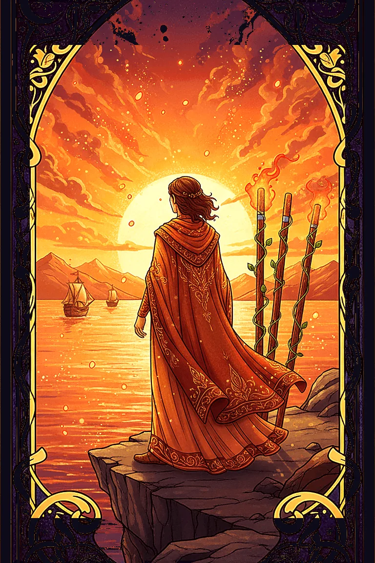 Three of Wands